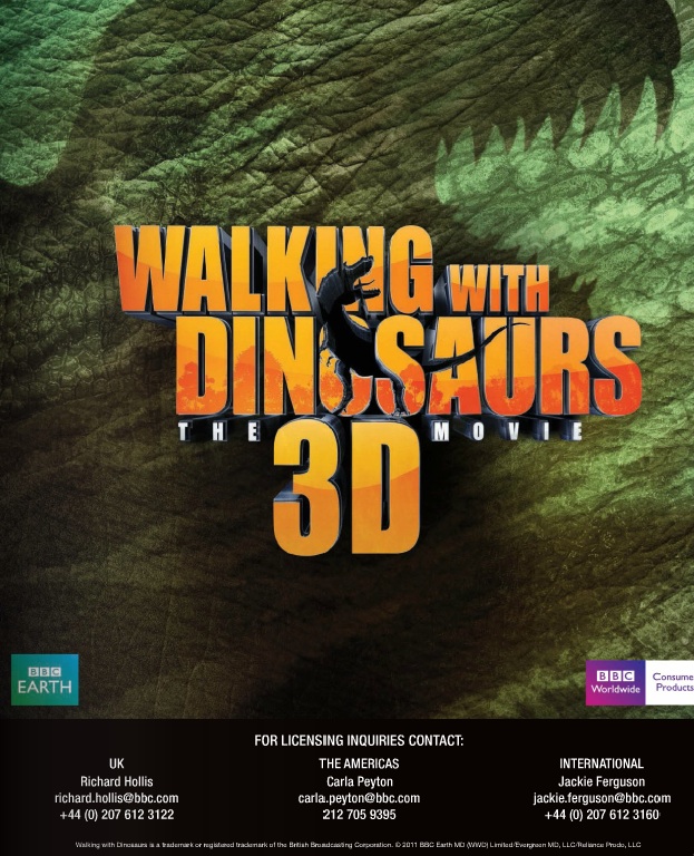 Прогулка с динозаврами 3D (2013) смотреть онлайн